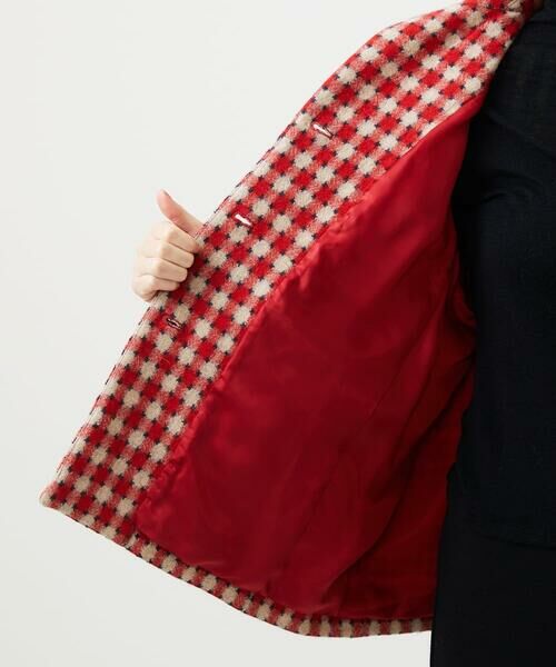 Sybilla / シビラ その他アウター | チェック柄ショートコート | 詳細3