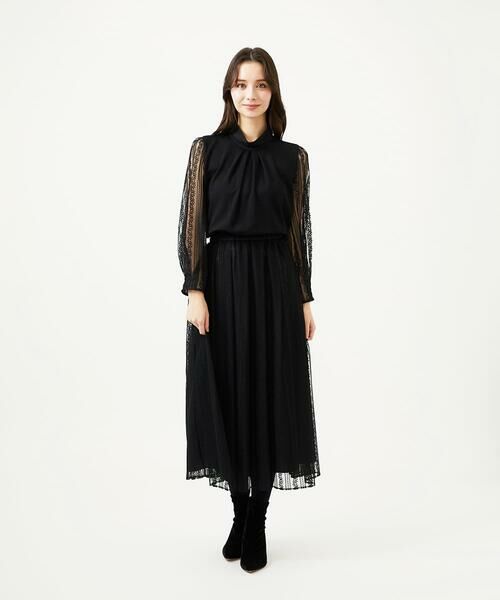 Sybilla / シビラ カットソー | ストライプレーススリーブカットソー | 詳細12