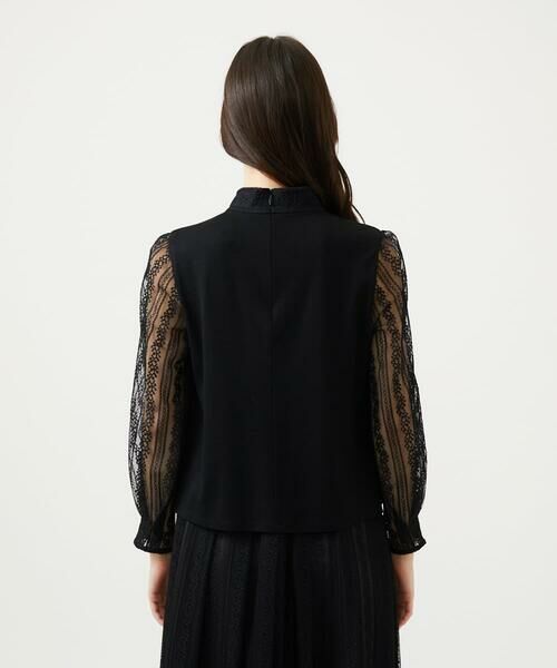 Sybilla / シビラ カットソー | ストライプレーススリーブカットソー | 詳細5