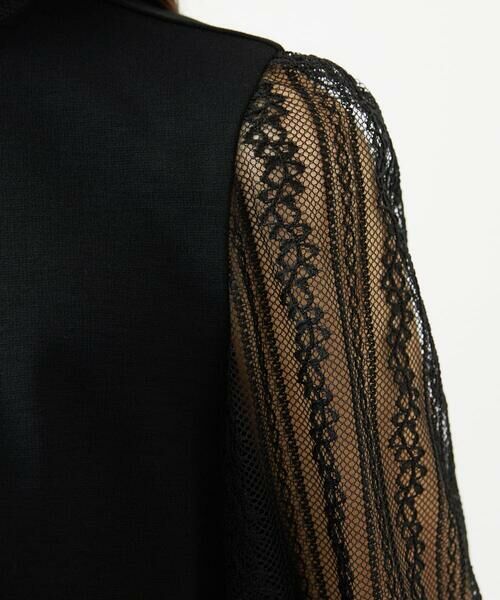 Sybilla / シビラ カットソー | ストライプレーススリーブカットソー | 詳細8