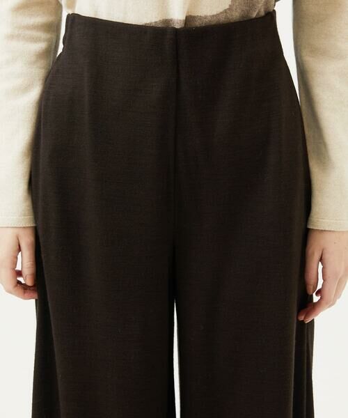 Sybilla / シビラ チノ・ワークパンツ | ウールジャージーワイドパンツ | 詳細4