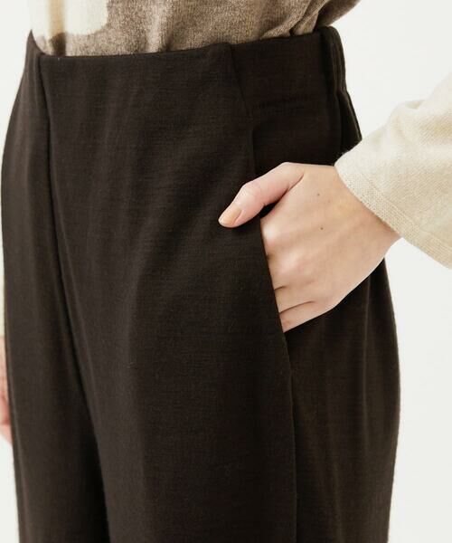 Sybilla / シビラ チノ・ワークパンツ | ウールジャージーワイドパンツ | 詳細6