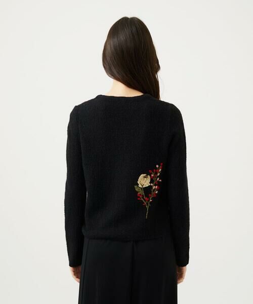 Sybilla / シビラ カーディガン・ボレロ | ポピーブーケ刺繍カーディガン | 詳細7