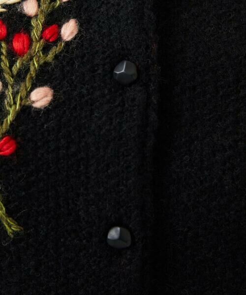 Sybilla / シビラ カーディガン・ボレロ | ポピーブーケ刺繍カーディガン | 詳細9