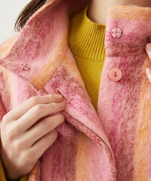 Sybilla / シビラ その他アウター | モヘヤストライプコート | 詳細3