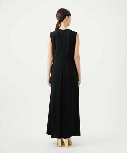 Sybilla / シビラ サロペット・オールインワン | フロントタックジャンプスーツ（ブラック） | 詳細3