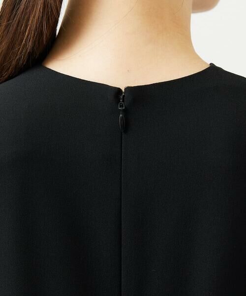 Sybilla / シビラ サロペット・オールインワン | フロントタックジャンプスーツ（ブラック） | 詳細6