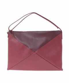 Sybilla / シビラ ショルダーバッグ | バイカラーレザーバッグ