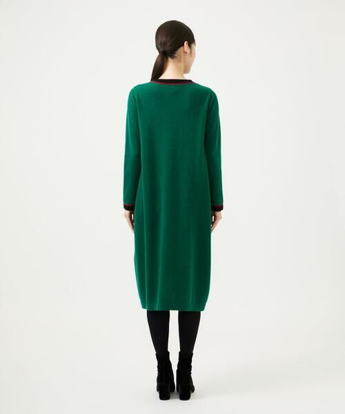 Sybilla / シビラ ロング・マキシ丈ワンピース | 配色ラインニットドレス | 詳細3