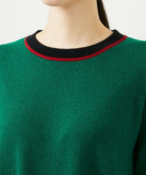 Sybilla / シビラ ロング・マキシ丈ワンピース | 配色ラインニットドレス | 詳細4