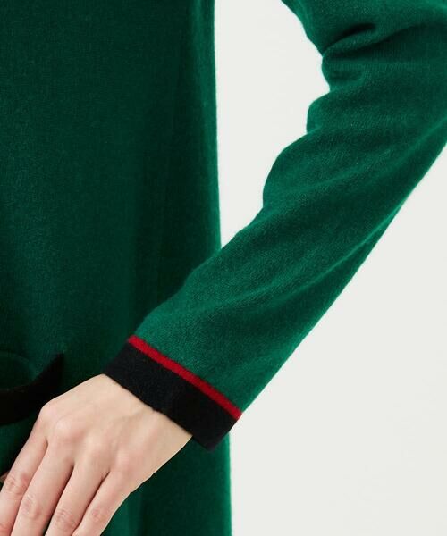 Sybilla / シビラ ロング・マキシ丈ワンピース | 配色ラインニットドレス | 詳細5