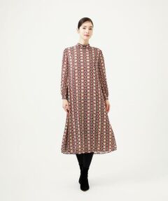 Sybilla / シビラ ロング・マキシ丈ワンピース | ジオメトリックオパールドレス