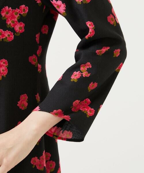 Sybilla / シビラ ロング・マキシ丈ワンピース | ピンクマーガレットプリントドレス | 詳細6