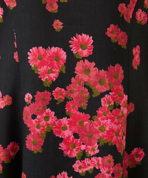 Sybilla / シビラ ロング・マキシ丈ワンピース | ピンクマーガレットプリントドレス | 詳細9