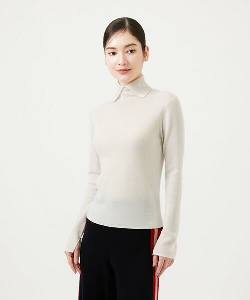 Sybilla / シビラ ニット・セーター | ステッチデザインハイネックニット | 詳細1