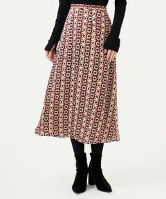 Sybilla / シビラ ロング・マキシ丈スカート | ジオメトリックオパールスカート