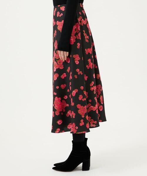 Sybilla / シビラ ロング・マキシ丈スカート | ピンクマーガレットプリントスカート | 詳細2