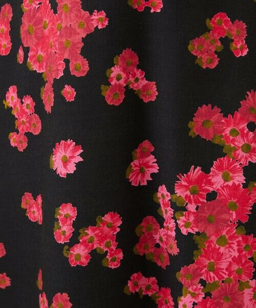 Sybilla / シビラ ロング・マキシ丈スカート | ピンクマーガレットプリントスカート | 詳細8