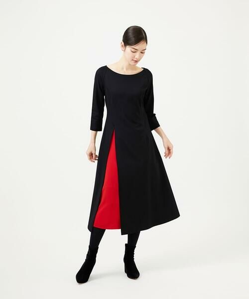 Sybilla / シビラ ロング・マキシ丈ワンピース | スリットレイヤードドレス | 詳細1