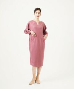 Sybilla / シビラ ロング・マキシ丈ワンピース | ウールジャージーコクーンドレス