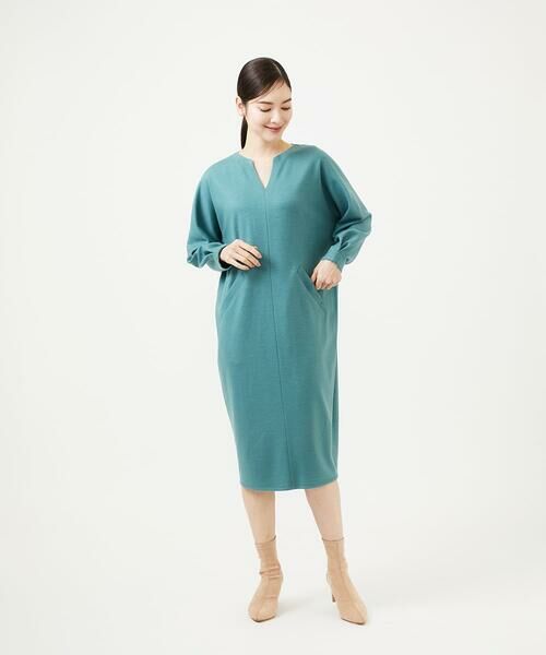 Sybilla / シビラ ロング・マキシ丈ワンピース | ウールジャージーコクーンドレス | 詳細9