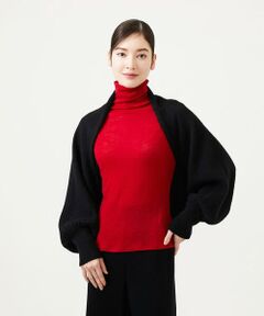 Sybilla / シビラ カーディガン・ボレロ | カシミヤシルクドレープボレロ