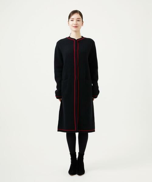 Sybilla / シビラ その他アウター | 配色ラインニットコート | 詳細1