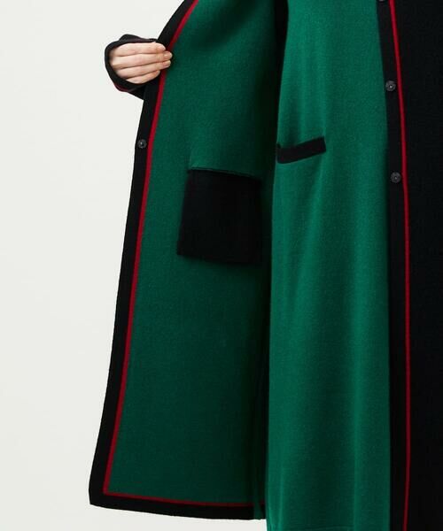 Sybilla / シビラ その他アウター | 配色ラインニットコート | 詳細10