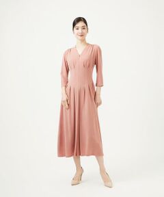 Sybilla / シビラ ドレス | タッキングデザインドレス（7分袖）