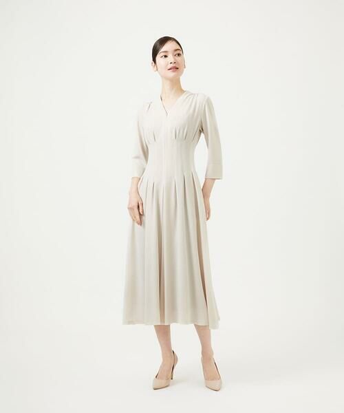 Sybilla / シビラ ドレス | タッキングデザインドレス（7分袖） | 詳細13