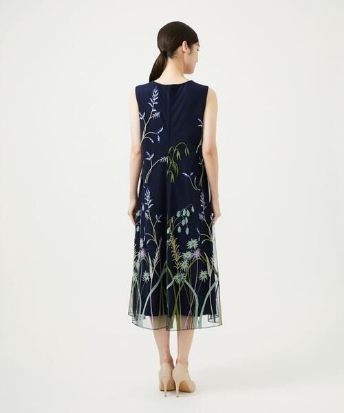 Sybilla / シビラ ドレス | リーフ刺繍チュールドレス | 詳細4