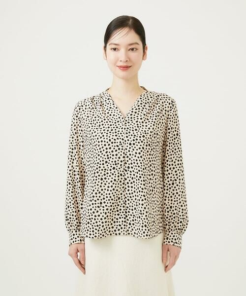 Sybilla / シビラ シャツ・ブラウス | ランダムドットプリントブラウス | 詳細1
