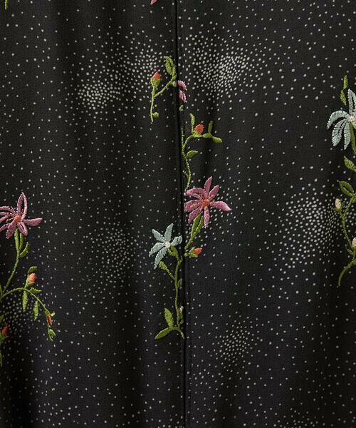 Sybilla / シビラ ロング・マキシ丈ワンピース | ドットフラワー刺繍ドレス | 詳細11