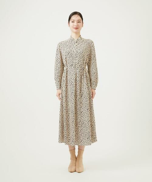 Sybilla / シビラ ロング・マキシ丈ワンピース | ランダムドットプリントドレス | 詳細2