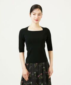 Sybilla / シビラ ニット・セーター | スクエアネックニット