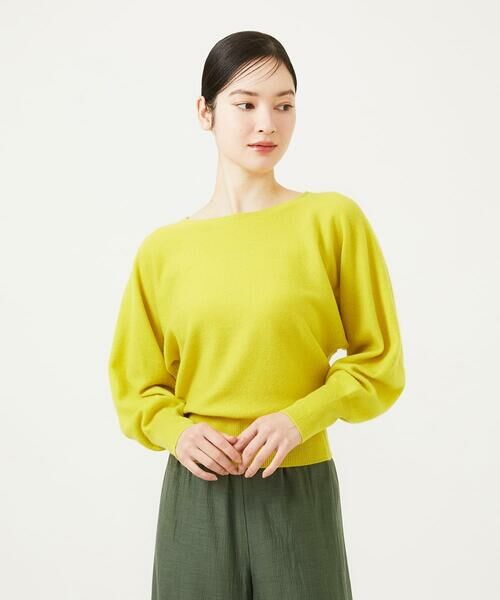 Sybilla / シビラ ニット・セーター | カシミヤドルマンスリーブニット（イエロー）