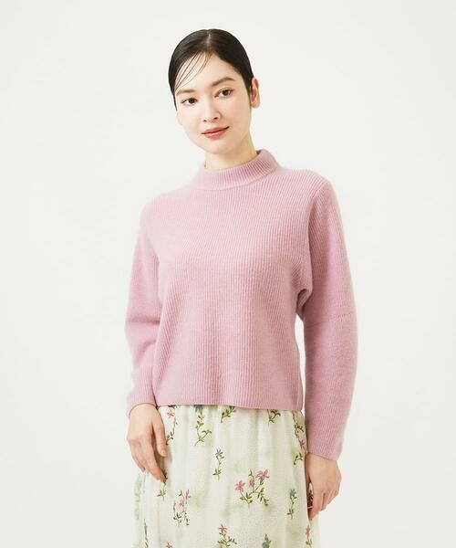 Sybilla / シビラ ニット・セーター | カシミヤボトルネックニット（ピンク）