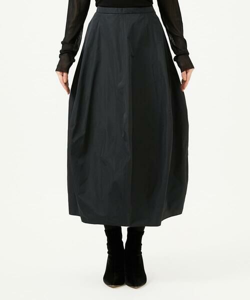 Sybilla / シビラ ロング・マキシ丈スカート | シルキータフタコクーンスカート | 詳細4