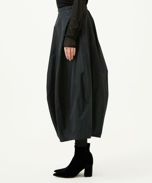 Sybilla / シビラ ロング・マキシ丈スカート | シルキータフタコクーンスカート | 詳細5