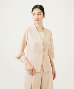 Sybilla / シビラ ノーカラージャケット | スリットスリーブジャケット