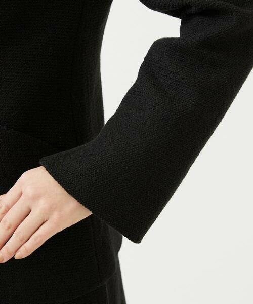 Sybilla / シビラ ノーカラージャケット | ストレッチブークレージャケット | 詳細11