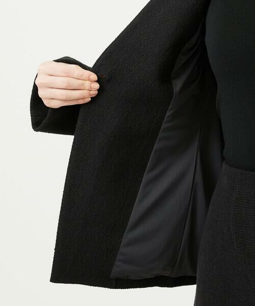 Sybilla / シビラ ノーカラージャケット | ストレッチブークレージャケット | 詳細15