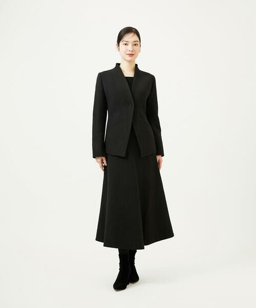 Sybilla / シビラ ノーカラージャケット | ストレッチブークレージャケット | 詳細16