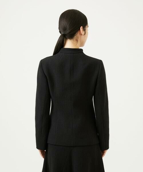 Sybilla / シビラ ノーカラージャケット | ストレッチブークレージャケット | 詳細8