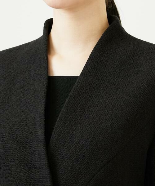 Sybilla / シビラ ノーカラージャケット | ストレッチブークレージャケット | 詳細9