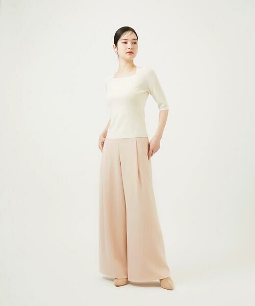 Sybilla / シビラ その他パンツ | フロントタックワイドパンツ | 詳細3