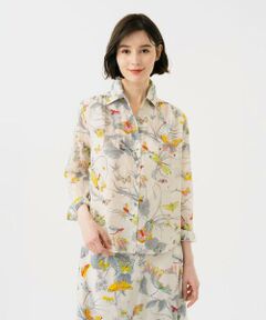 Sybilla / シビラ シャツ・ブラウス | バタフライ&フラワープリントシャツ