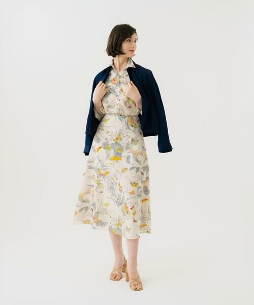 Sybilla / シビラ シャツ・ブラウス | バタフライ&フラワープリントシャツ | 詳細10