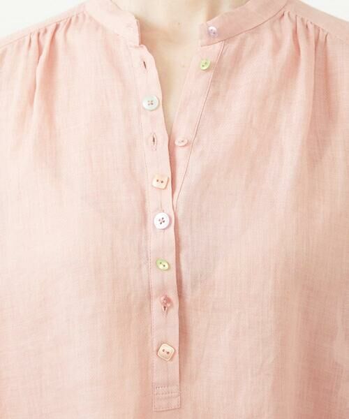 Sybilla / シビラ シャツ・ブラウス | ミックスボタンリネンブラウス | 詳細3