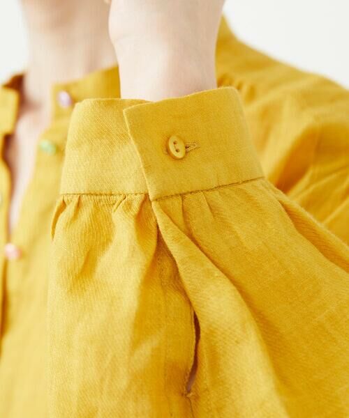 Sybilla / シビラ シャツ・ブラウス | ミックスボタンリネンブラウス | 詳細10